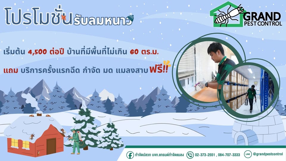 Grand Pest Control Promotion